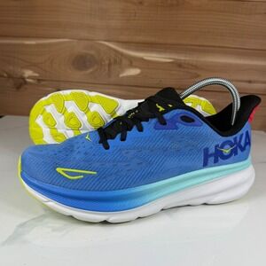 Hoka One One Clifton 9 Men's Running Shoes Virtual Blue/Cerise 1127895 Size 9.5D